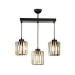 Avonni AV-65230-3Y-BSY Siyah Boyalı 54x15 cm Modern Avize