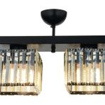 Avonni Av-65232-2Y-BSY Siyah Boyalı 40x15 cm Modern Avize