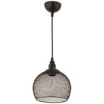 Avonni AV-65242-1BSY Siyah Boyalı 21 cm Telli Sarkıt