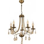 Avonni Av-7013-127-5e Eskitme Kaplama Modern Avize E14 Metal Kristal 50 Cm