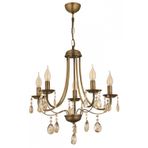 Avonni AV-7013-127-5E Eskitme Kaplama Modern Avize E14 Metal Kristal H: 80 cm, Ø: 50 cm