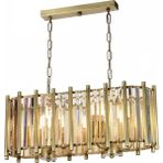Avonni AV-7013-302-YM-E Eskitme Kaplama Modern Avize E14 Metal Cam H: 80 cm, WxD: 65x22 cm