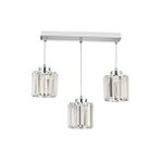 Avonni Av-7013-383-3s-k Krom Kaplama Modern Avize E27 Metal Kristal 30x12 Cm Boya