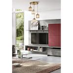 Avonni Av-7013-383-4y-e Eskitme Kaplama Modern Avize E27 Metal Kristal 30 Cm
