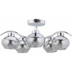 Avonni AV-7013-390-5K Krom Kaplama Modern Avize E27 Metal Cam 65 cm