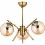 Avonni Av-7013-392-3e Eskitme Kaplama Modern Avize E27 Metal Cam 47 Cm