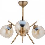 Avonni Av-7013-393-3e Eskitme Kaplama Modern Avize E27 Metal Cam 53 Cm