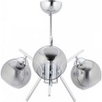 Avonni AV-7013-393-3K Krom Kaplama Modern Avize E27 Metal Cam H: 47 cm, Ø: 53 cm
