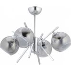 Avonni Av-7013-393-4k Krom Kaplama Modern Avize E27 Metal Cam 53 Cm