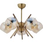 Avonni AV-7013-393-5E Eskitme Kaplama Modern Avize E27 Metal Cam 53 cm