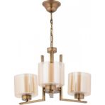 Avonni AV-7013-395-3E Eskitme Kaplama Modern Avize E27 Metal Cam H: 60 cm, Ø: 50 cm
