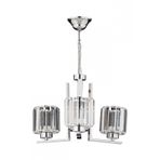 Avonni AV-7013-396-3K Krom Kaplama Modern Avize E27 Metal Kristal H: 60 cm, Ø: 50 cm