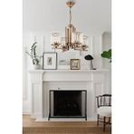 Avonni AV-7013-396-4E Eskitme Kaplama Modern Avize E27 Metal Kristal 50 cm
