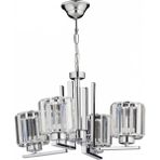 Avonni AV-7013-396-4K Krom Kaplama Modern Avize E27 Metal Kristal H: 60 cm, Ø: 50 cm