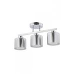 Avonni AV-7013-406-3K Krom Kaplama Modern Avize E27 Metal Cam H: 27 cm, Ø: 57 cm