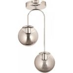 Avonni AV-7013-453-2K Krom Kaplama Modern Avize E27 Metal Cam H: 52 cm, Ø: 15 cm