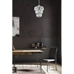 Avonni Av-7013-518-tk Krom Kaplama Modern Avize E27 Metal Kristal 21 Cm
