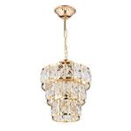 Avonni Av-7013-518-ts Sarı Kaplama Modern Avize E27 Metal Kristal 21 Cm Boya