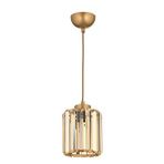 Avonni Av-7013-520-t1-bsa Sarı Boya Modern Avize E27 Metal Kristal 12 Cm Kaplama