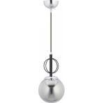 Avonni AV-7013-568-TK Krom Kaplama Modern Avize E27 Metal Cam H: 60 cm, Ø: 14 cm