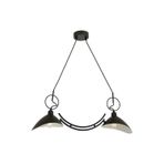 Avonni AV-9127-2Y-BSY Siyah Boya Modern Avize E27 Metal H: 80 cm, WxD: 78x20 cm