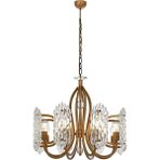 Avonni Avonnı AV-5274-8E Eskitme Kaplama Modern Avize Metal Cam 65CM