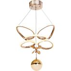 Avonni Dorbıen AV-6160-8BKR-1TK Modern Avize 3 Renk LED Tr - Siyah