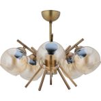 Avonni Dorbıen FZ-7393-5E Modern Avize Eskitme Kaplama - Siyah