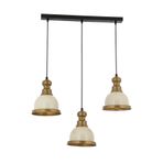 Avonni E27 Metal 60x60 cm Beyaz Boyalı Modern Avize