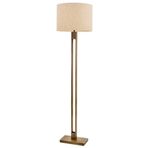 Avonni LM-9108-1E Eskitme Kaplama E27 Metal Kumaş 40 cm Krom Lambader