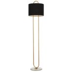 Avonni LM-9112-1E Eskitme Kaplama Lambader E14 Metal Mermer H: 180 cm, Ø: 41 cm