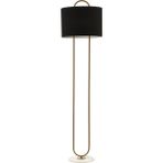 Avonni LM-9112-1EB Eskitme Boya Lambader E14 Metal Mermer H: 180 cm, Ø: 41 cm