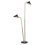 Avonni Lm-9127-2bsy Siyah Boya Lambader E27 Metal 100x30 Cm Kaplama