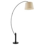 Avonni LM-9129-1BSY Siyah Boya Lambader E27 Metal H: 213 cm, WxD: 43x142 cm