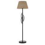 Avonni LM-9133-1BSY Siyah Boya Lambader E27 Metal H: 165 cm, Ø: 45 cm