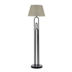 Avonni LM-9134-1BSY Siyah Boya Lambader E27 Metal H: 165 cm, Ø: 45 cm
