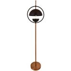 Avonni LM-9139-1BSY Eskitme/Siyah Boya/Kaplama Lambader E27 Metal H: 180 cm, Ø: 30 cm
