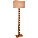 Avonni LM-9141-1E Eskitme Kaplama Lambader E27 Metal Kumaş H: 150 cm, WxD: 42x22 cm
