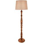 Avonni Lm-9144-1e Ceviz Boya Lambader E27 Ahşap Kumaş 45 Cm Kaplama