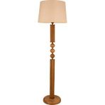 Avonni Lm-9146-1e Ceviz Boya Lambader E27 Ahşap Kumaş 50 Cm Kaplama