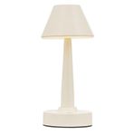 Avonni ML-64006-BBY Beyaz Boya Masa Lambası LED Metal Pleksi H: 25 cm, Ø: 11 cm