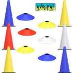 Avropai Futbol Antrenman Seti Huni ve Çanak Seti Antrenman Set Eğitim Seti 42 cm Huni ve Çanak Set 6'lı - Renkli