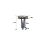 Avrupa Tip Lpg Dolum Ağzı Başlığı/Dolum Aparatı (Kısa - 6 Cm