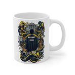 Avukat Meslek Taraftar Temalı Avukat Kupa Bardak | Taraftar Meslek Temalı Kupa Bardak | Hediye Mug (Fenerbahçe Temal, Beyaz)