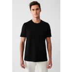 Avva A31Y1003 Siyah Erkek T-Shirt