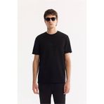 Avva A52Y1018 Siyah Regular Fit Erkek T-shirt