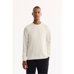 Avva A52Y1235 Ekru Regular Fit Erkek Sweatshirt
