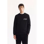Avva A52Y1260 Siyah Regular Fit Erkek Sweatshirt
