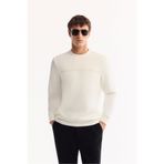Avva A52Y1325 Ekru Regular Fit Erkek Sweatshirt