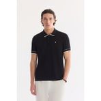 Avva A61Y1075 Siyah Regular Fit Erkek Tişört